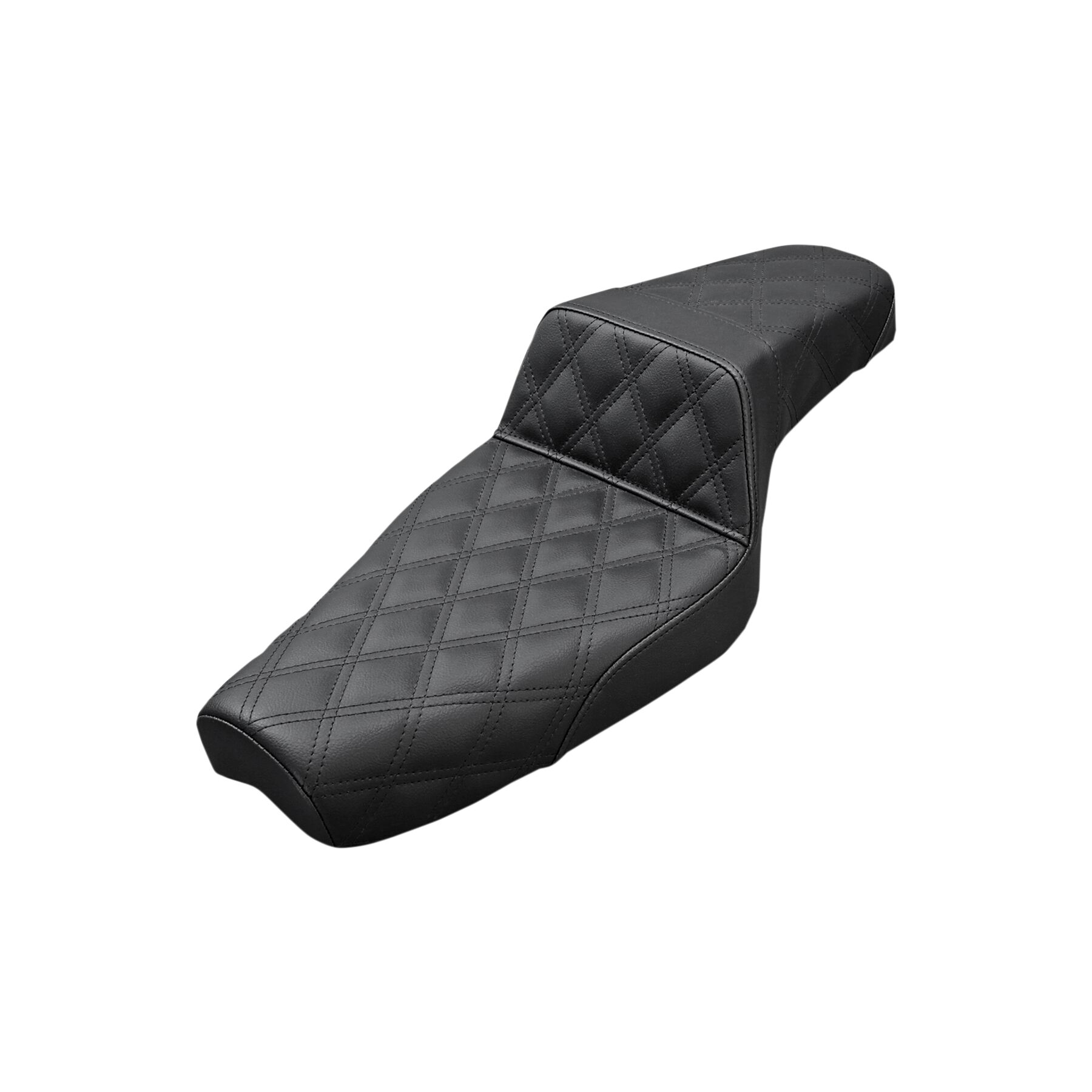 Saddlemen Step-Up LS Lattice Stitch Seat For Harley Sportster With 4.5