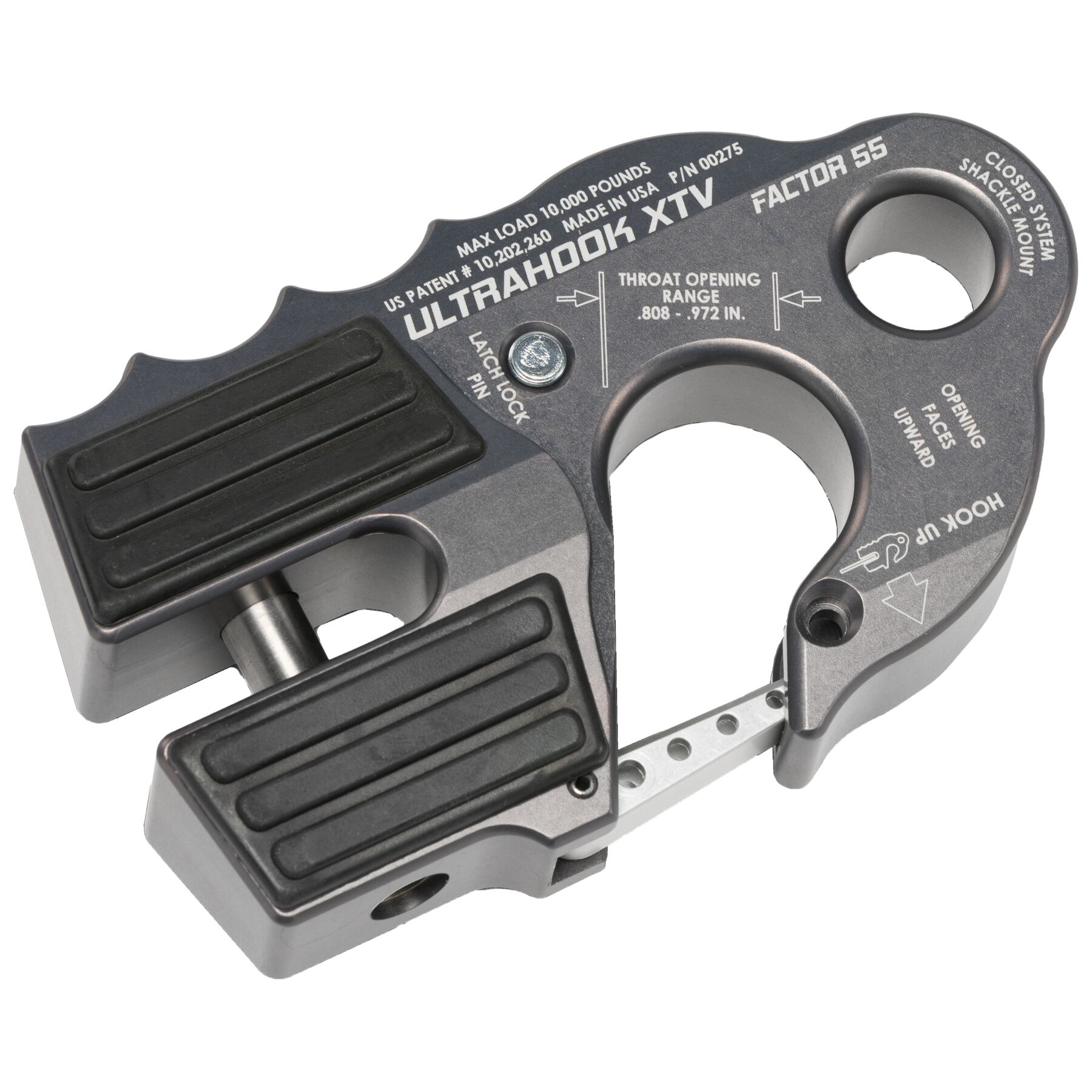 Factor 55 UltraHook XTV Winch Shackle Mount