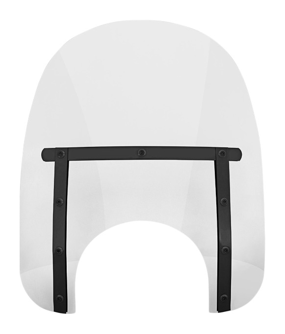 Memphis Shades Memphis Slim Windshield With 9" Headlight Cutout 15" Tall