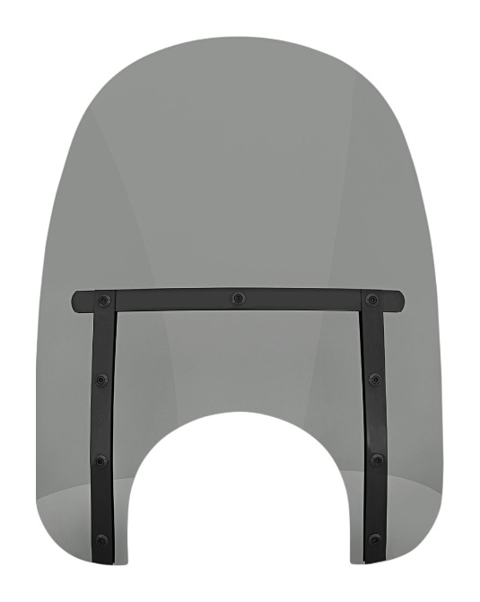Memphis Shades Memphis Slim Windshield With 9" Headlight Cutout 15" Tall
