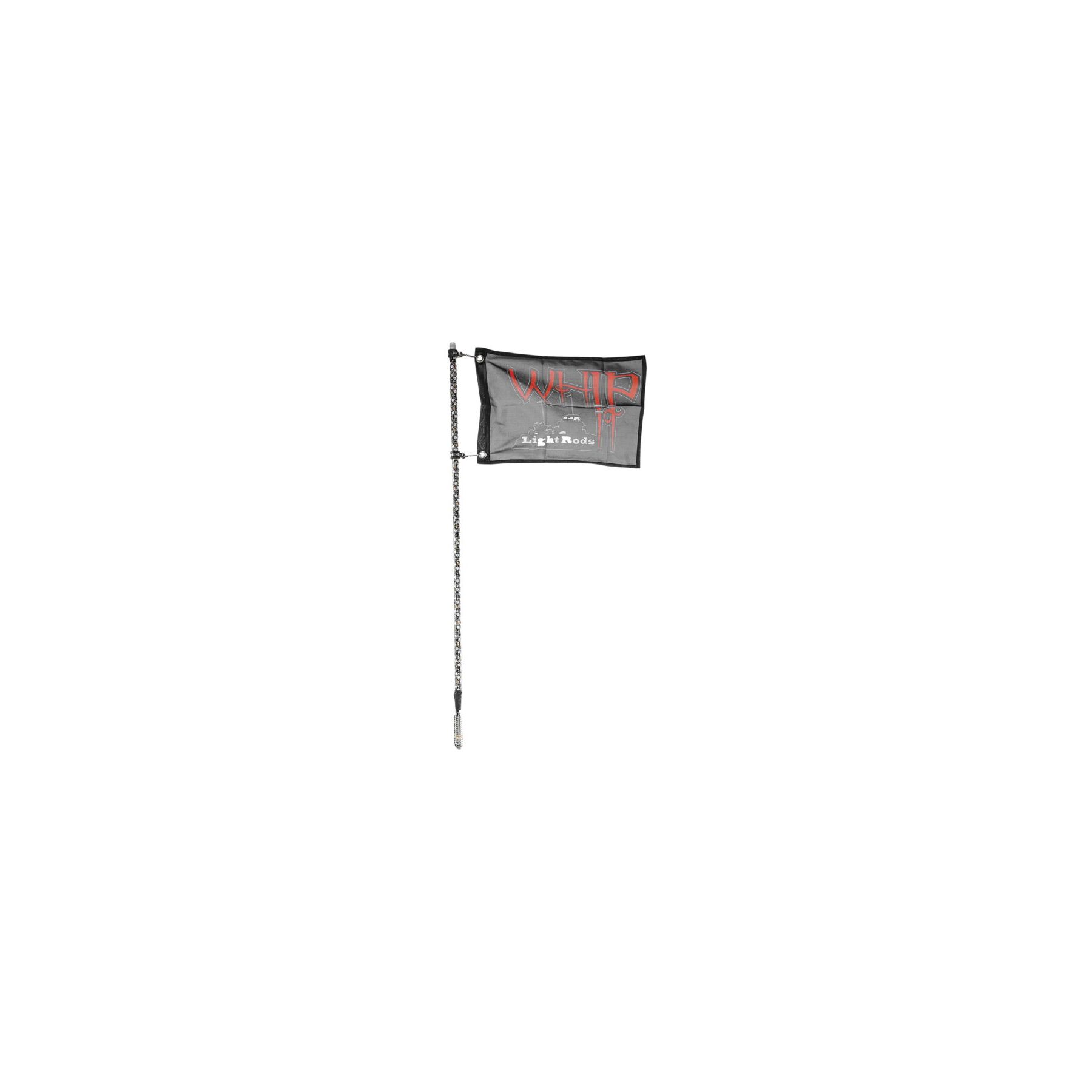 Whip It Black Bluetooth RGB Light Rod
