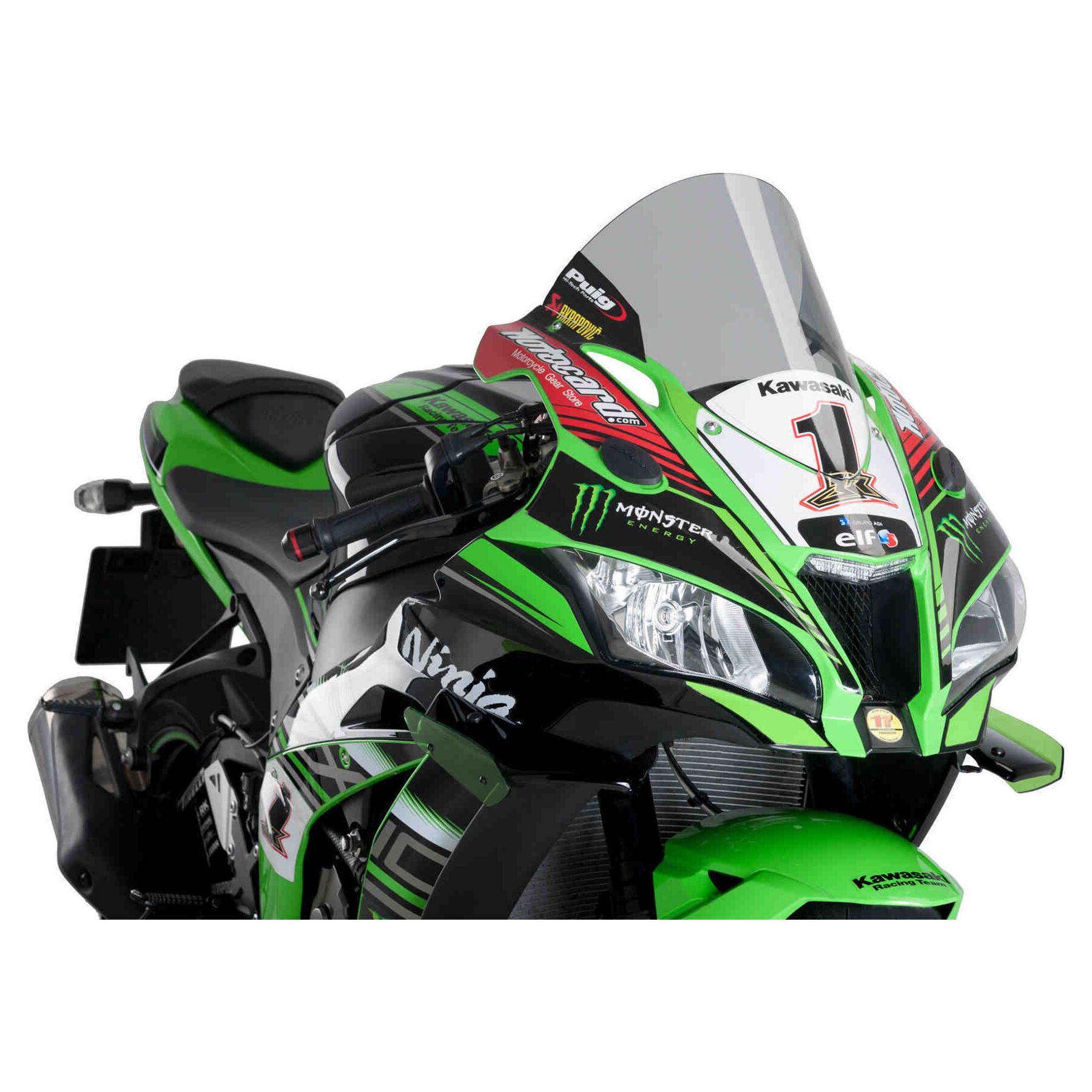 Puig R-Racer Windscreen Kawasaki ZX10R 2016-2020