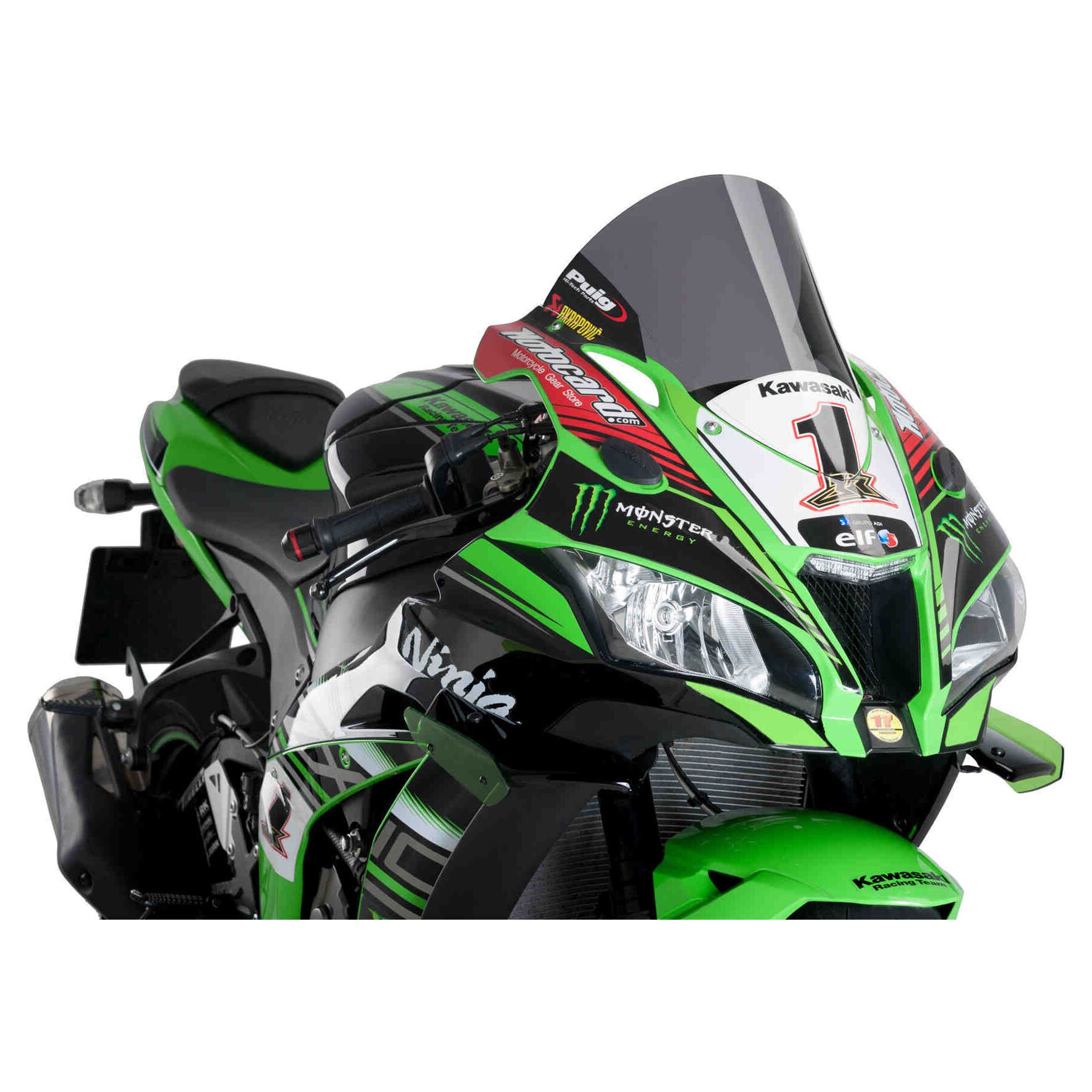 Puig R-Racer Windscreen Kawasaki ZX10R 2016-2020