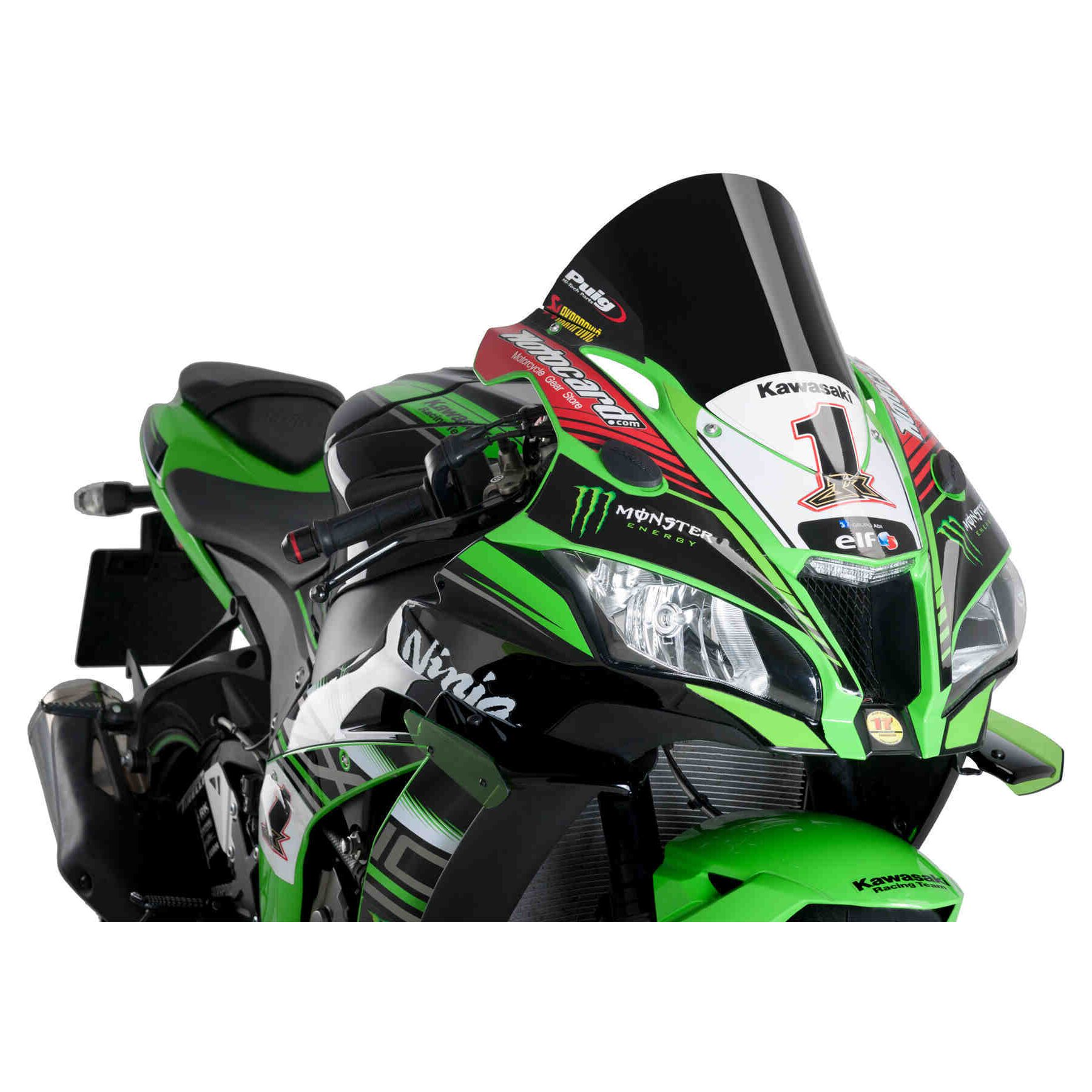 Puig R-Racer Windscreen Kawasaki ZX10R 2016-2020