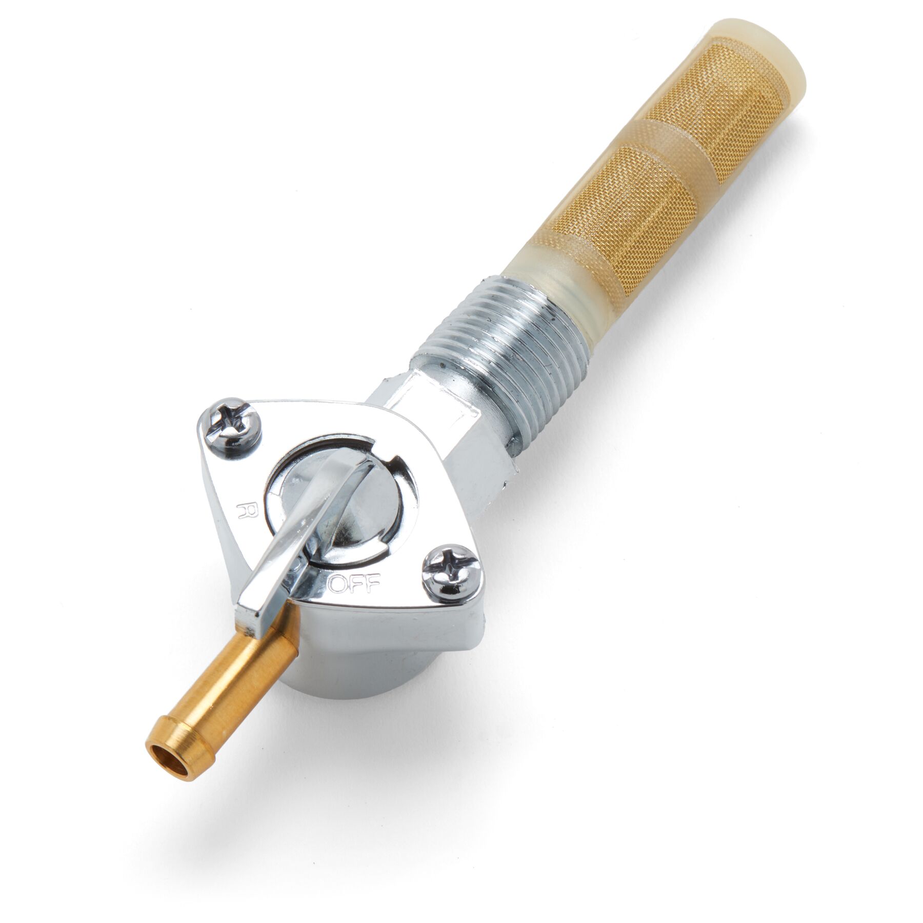 Milwaukee Twins Chrome Straight Petcock With External Threads For Harl