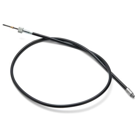 Milwaukee Twins Black Vinyl Speedo Cable For Harley 1974-1992