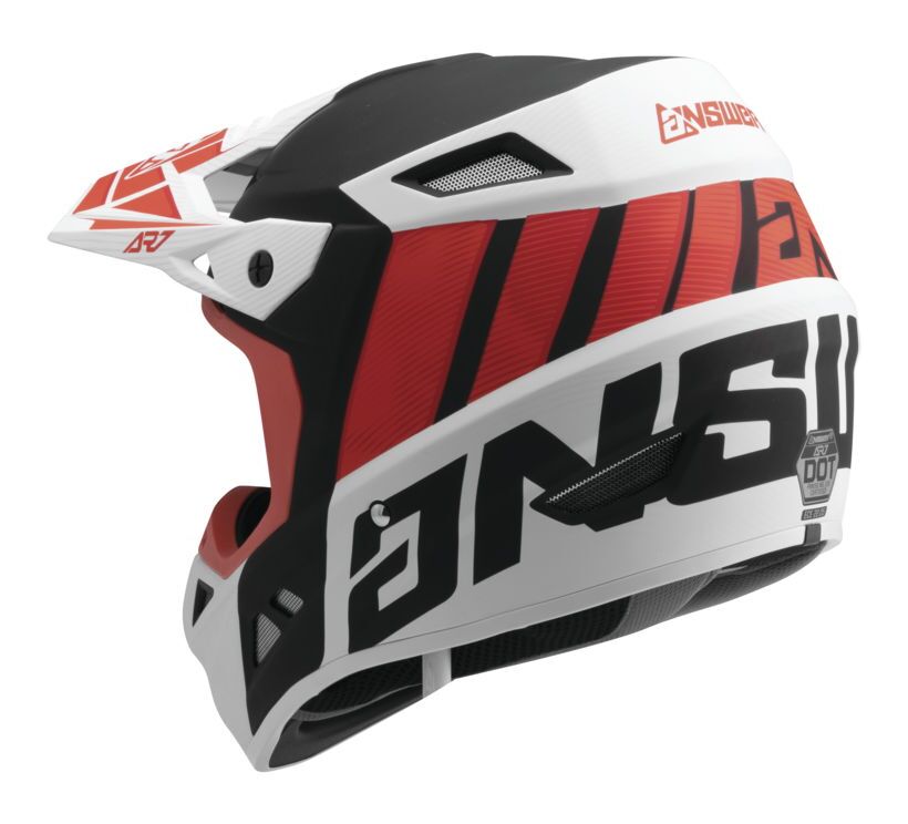 Dirtbike Helmet Answer 2022 AR3 Helmet With MIPS - Phantom Unisex ...