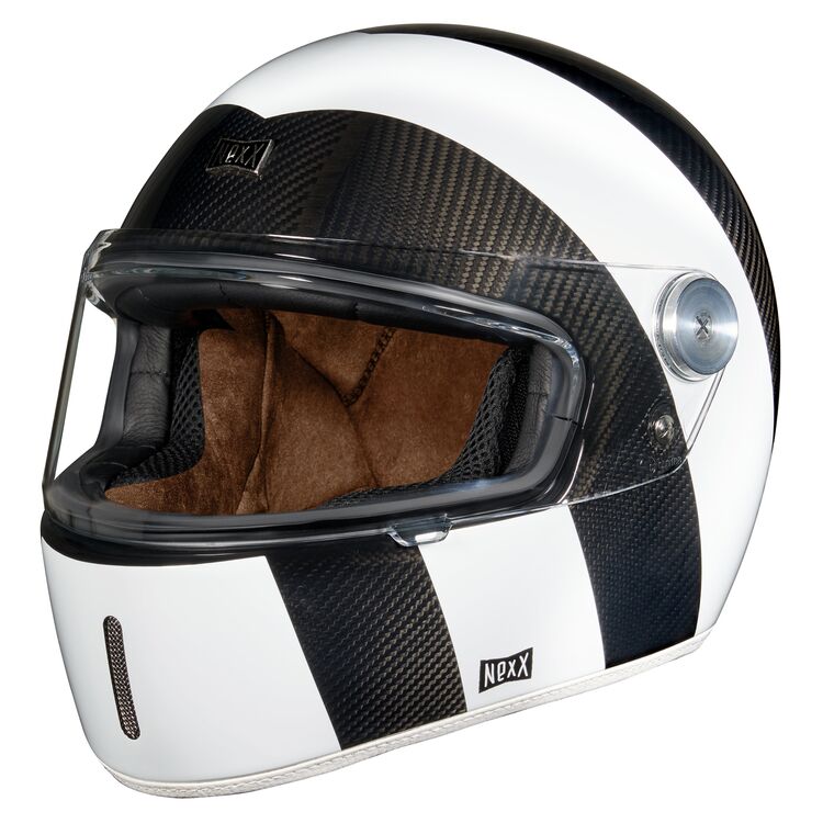 Nexx XG100 Racer Carbon Salt Flats Helmet (LG) - RevZilla