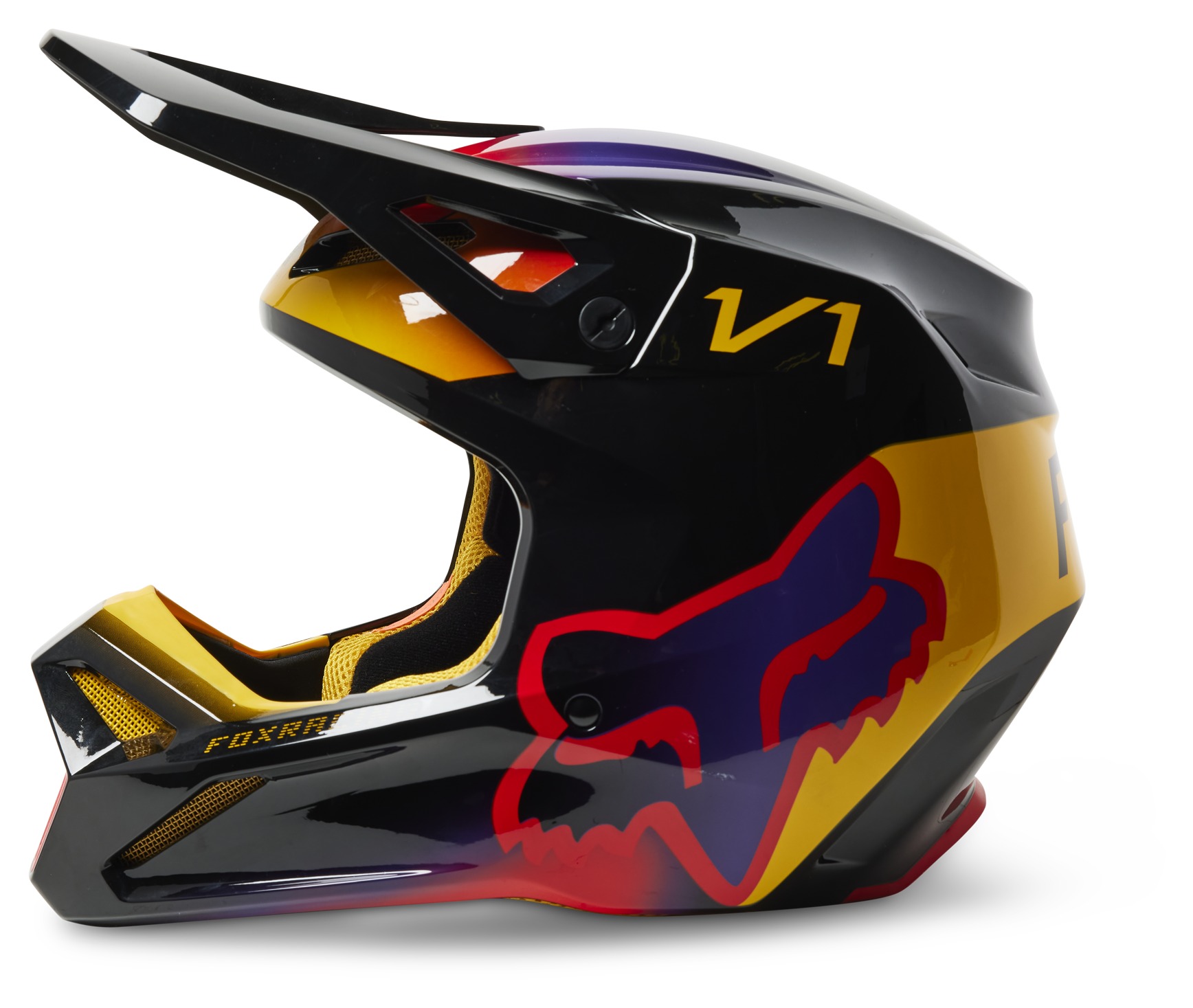 Fox Racing V1 Toxsyk Helmet RevZilla