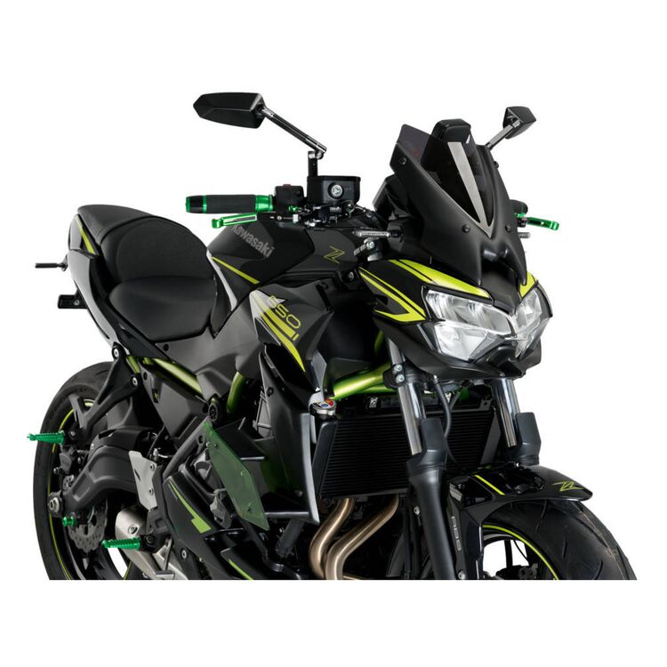 Puig Naked Downforce Spoilers Kawasaki Z650 2020-2024 N/A