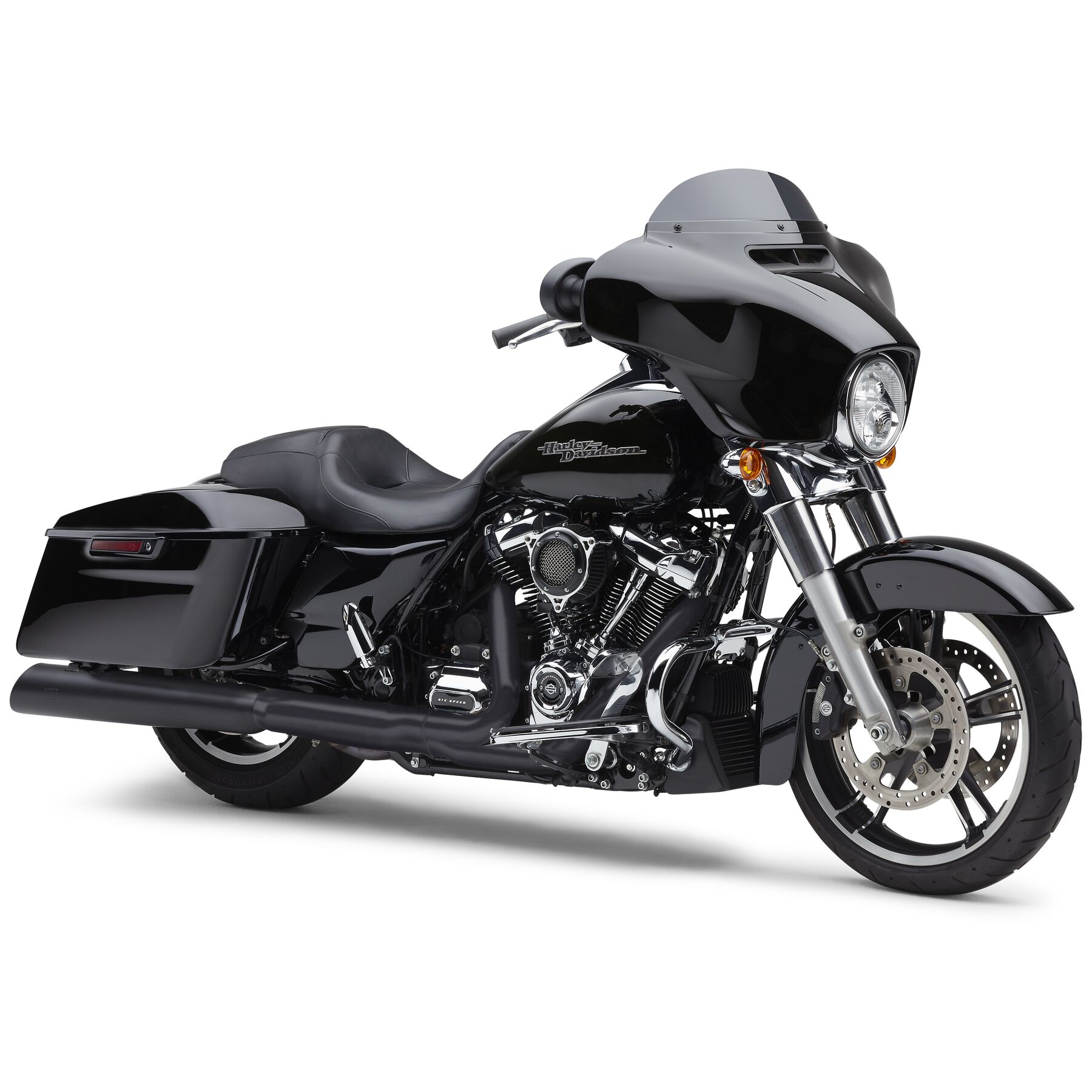 Cobra 4.5 Gen2 NH Upper Cut Slip-On Mufflers for Harley Touring 1999-2