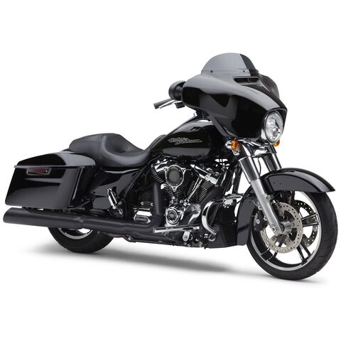 Cobra 4.5" Gen2 NH Upper Cut Slip-On Mufflers for Harley Touring 1999-2016