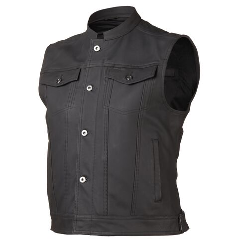 Street & Steel Redwood 2 Leather Vest