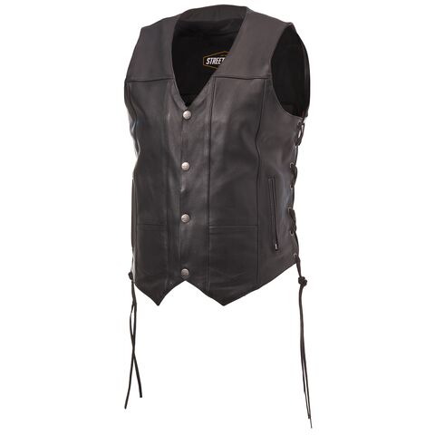 Street & Steel 2nd Amendment 2 Leather Vest