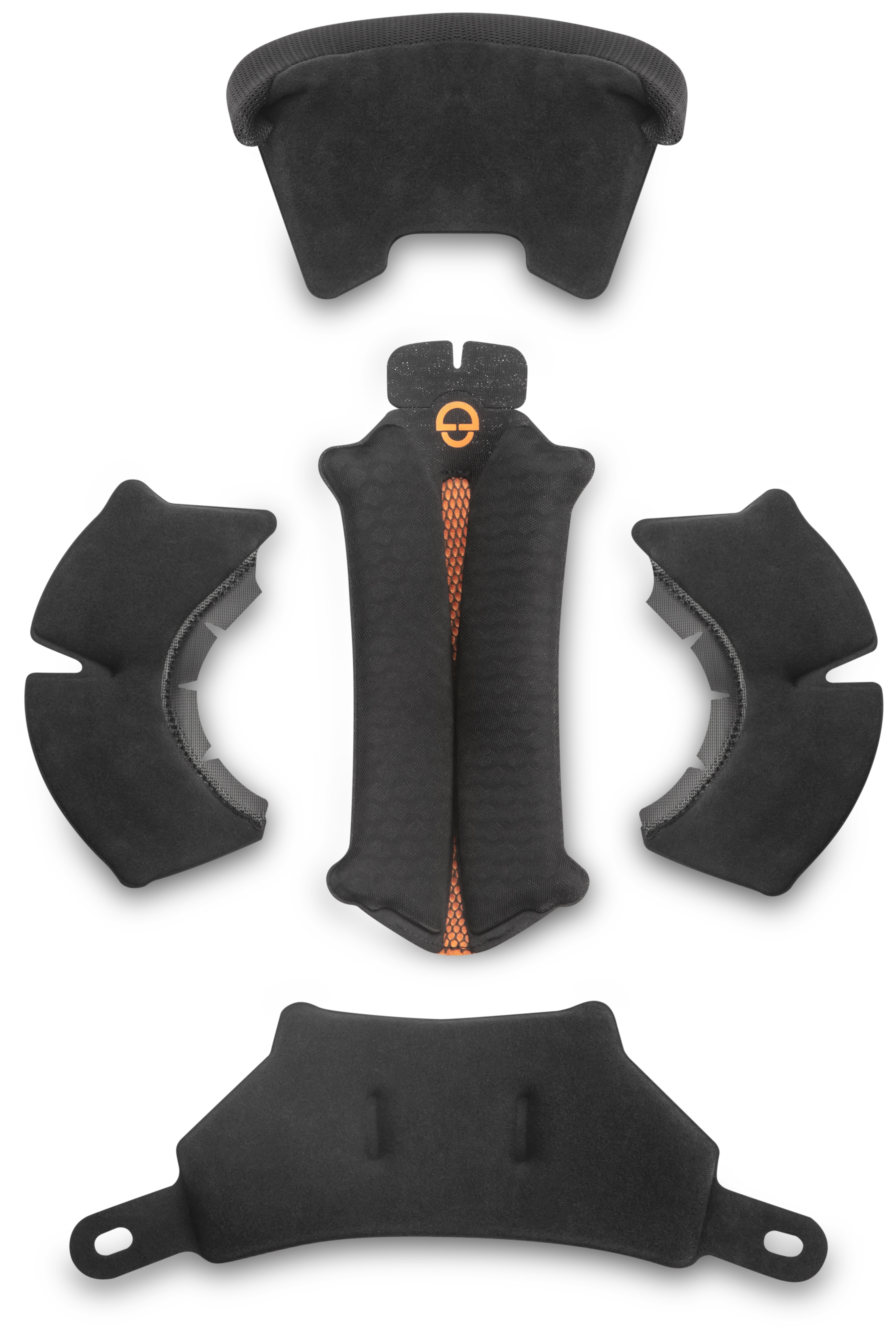schuberth c2 helmet liner ANUEDXC Padding for Concept C3 C3 Pro C3 Pro Women, Breathable Motorcycle Helmet Liner, Memory Foam Pad Protective Mat Kits Set, Comfort Helmet Cushion Replacement Liner, B Gray cheek pads and not pictured is the Neck Pad GFHFDTSGH Motorcycle Helmet Liner Replacement