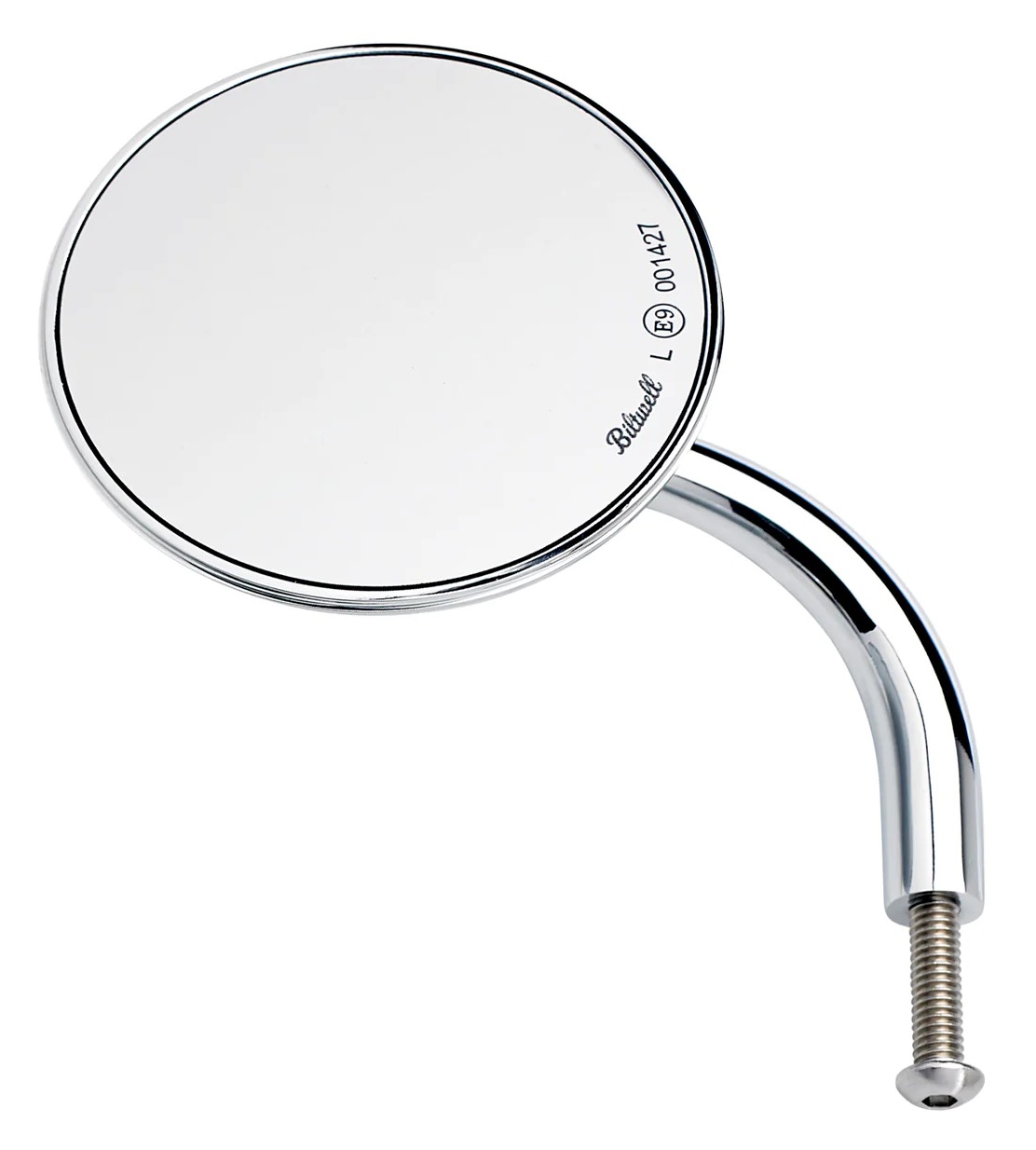 Biltwell Utility Perch Mount Mirror For Harley N/A