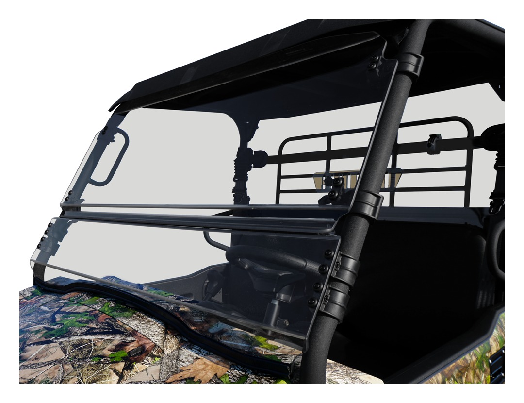 Spike Full Tilting Windshield Kawasaki Mule ProMX 20182022 RevZilla