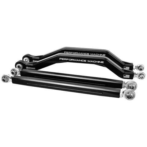 Performance Machine Off-Road High Clearance Radius Rods Polaris RZR Turbo S 2018-2021