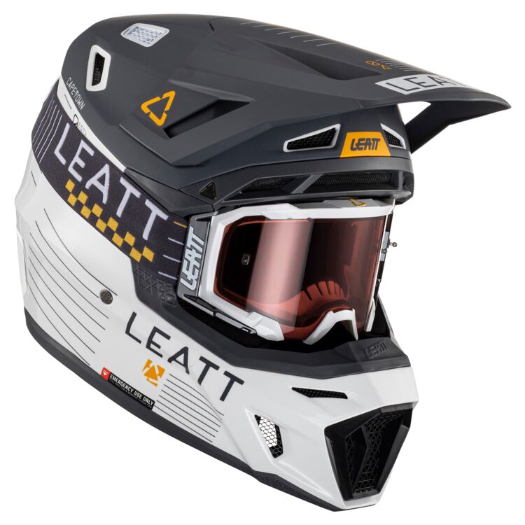 Leatt Moto 8.5 Composite V23 Helmet Kit 25 (137.50) Off! RevZilla