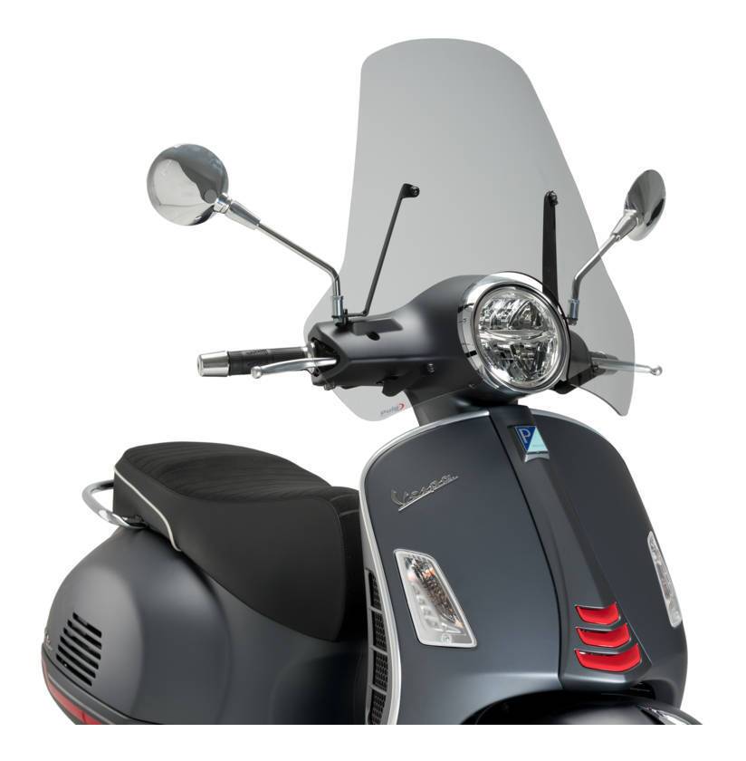 Puigウインドスクリーン　CITYツーリン スモーク　VESPA GTV300 Puigウインドスクリーン CITYツーリン スモーク VESPA GTV300