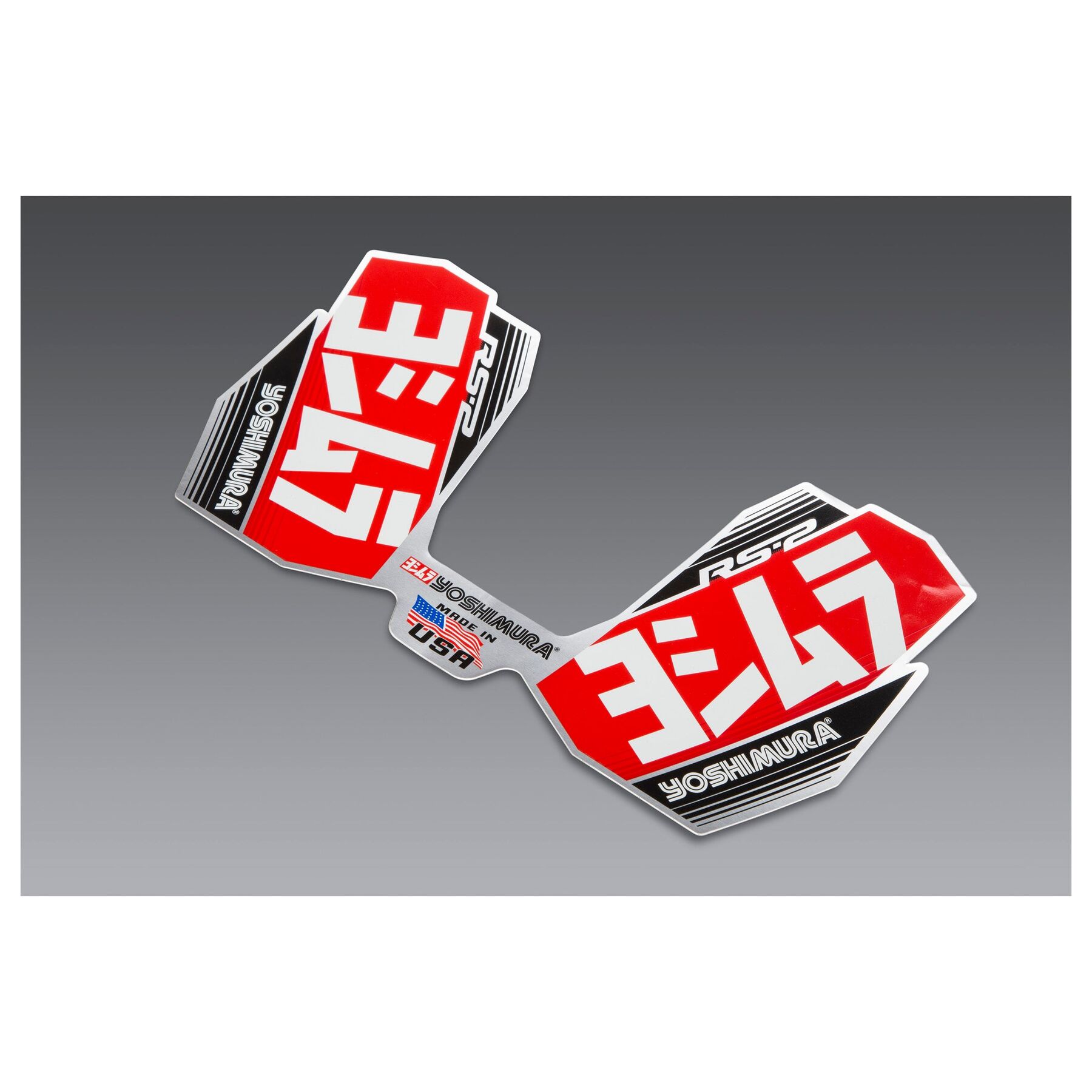 Yoshimura RS-2 Muffler Wrap Around Decal V2
