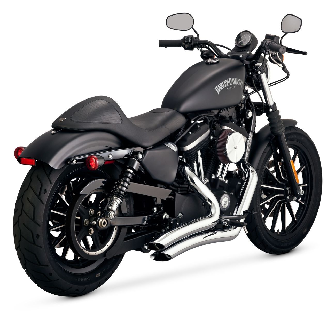 Vance & Hines PCX Big Radius 2-Into-2 Exhaust For Harley Sportster