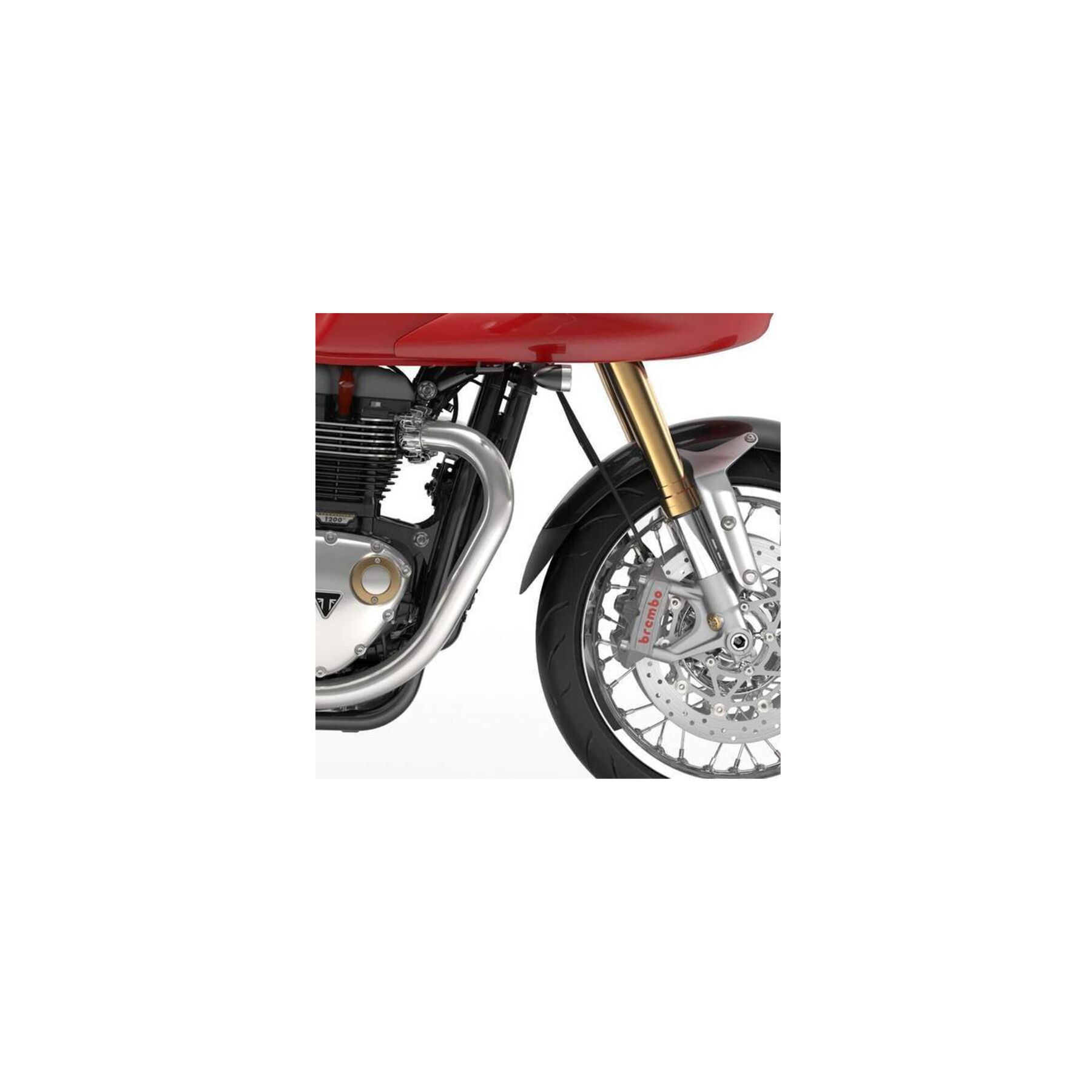 Puig Front Fender Extender Triumph Thruxton R / RS 2016-2021