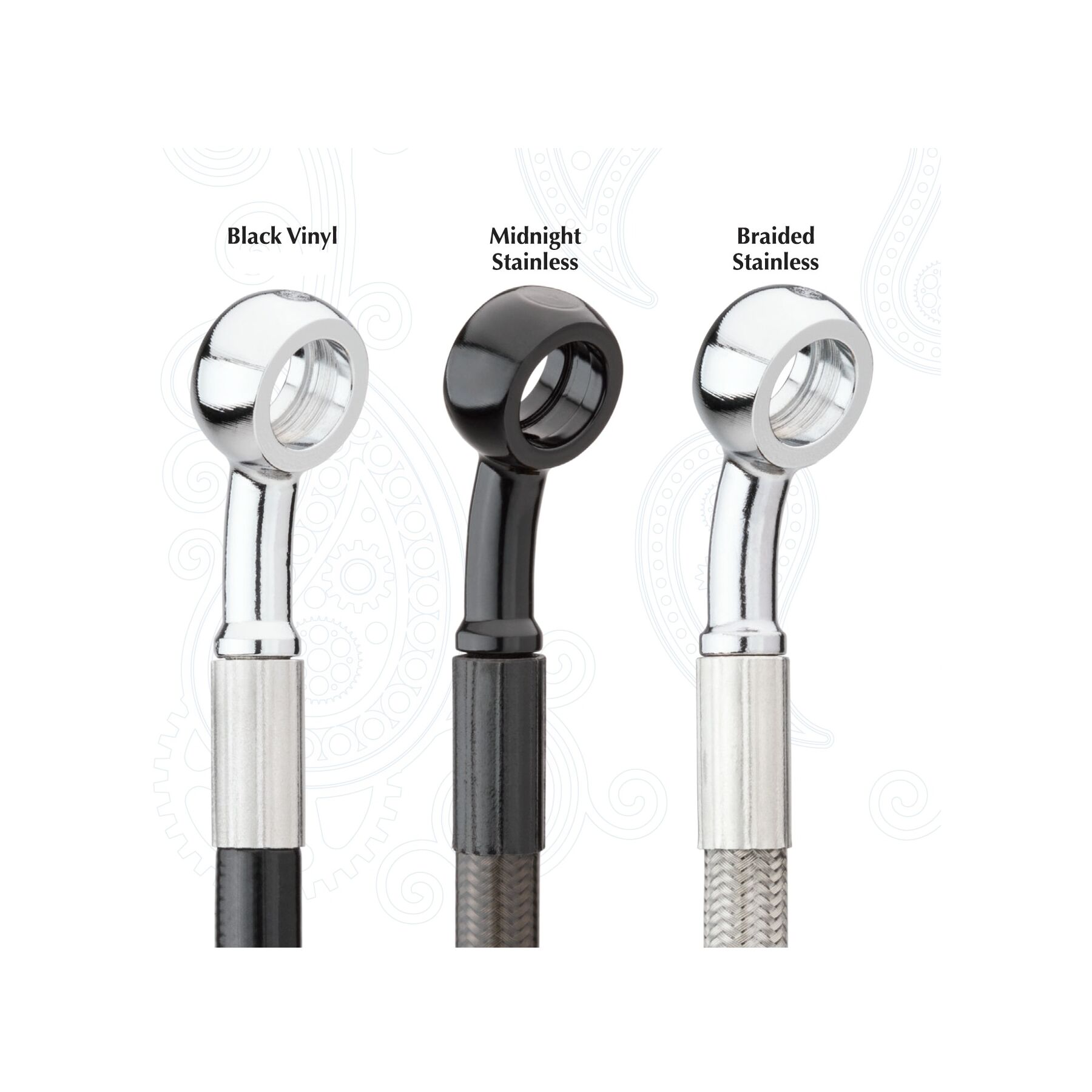 LA Choppers Plug and Play Handlebar Cable Brake Line And Wire Kit For