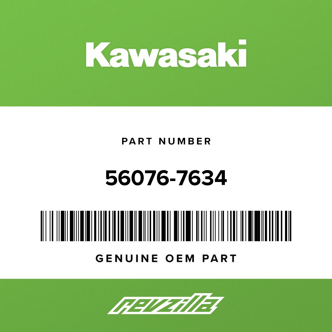Kawasaki 56076-7634 PATTERN, WHEEL, GOLD, 6X1400 - RevZilla