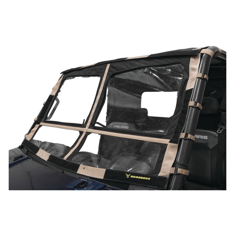 Quad Boss Soft Windshield Polaris Ranger 2013-2021
