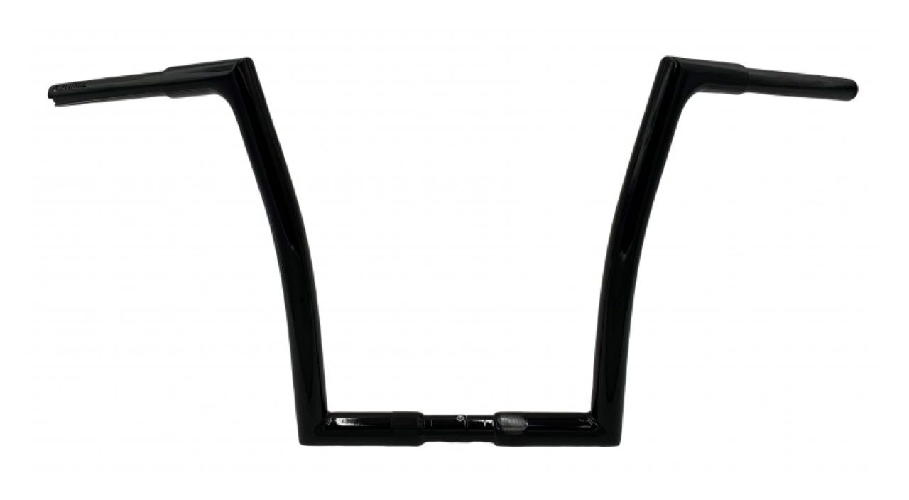 Fat Baggers Inc. 1 1/4" Flat Top EZ Install Handlebar for Harley Dyna / Softail 2007-2025 14" Rise