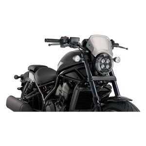 いーちゃん　Honda レブル1100 puigカウル Puig Aluminium Front Plate Honda Rebel 1100 2021-2026 | 10