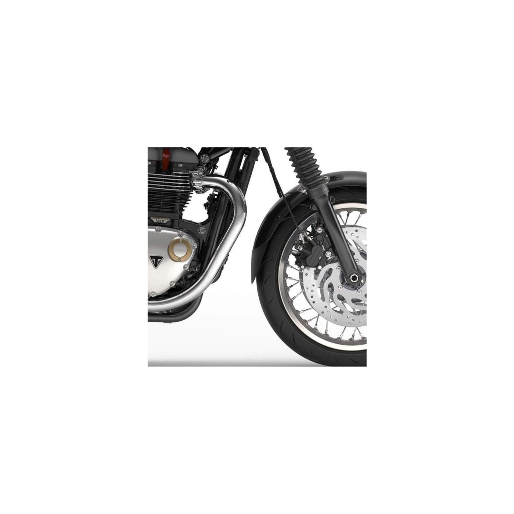 Puig Front Fender Extender Triumph Thruxton 2016-2021
