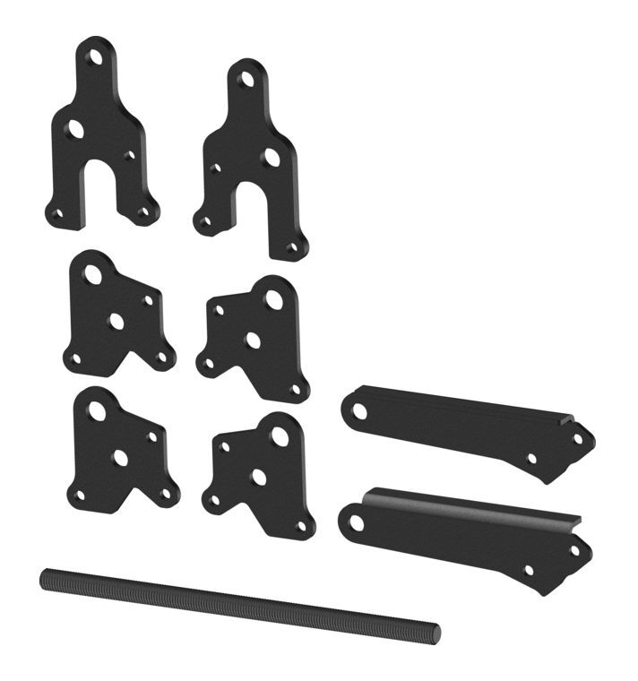 KFI UTV Tube Leveling Kit 4"