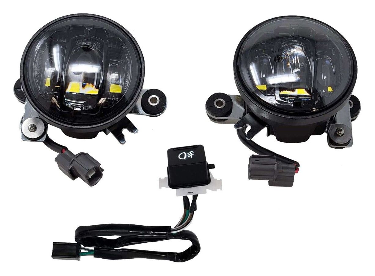 PathfinderLED High Performance LED Fog Light Kit For Honda GoldWing GL1800 2001-2005 N/A
