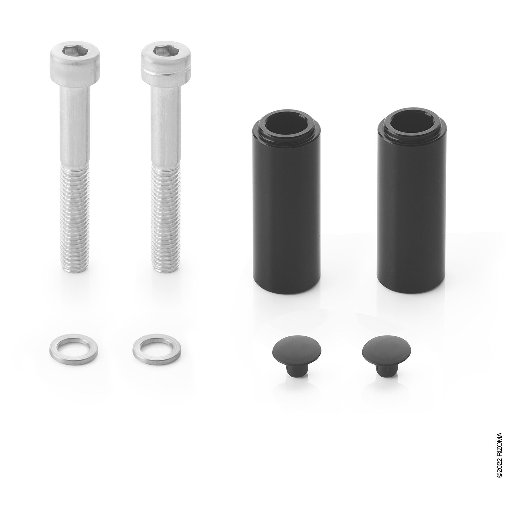 Rizoma Stealth Naked Mirror Adapter Ducati Diavel 1260 / S / XDiavel 2