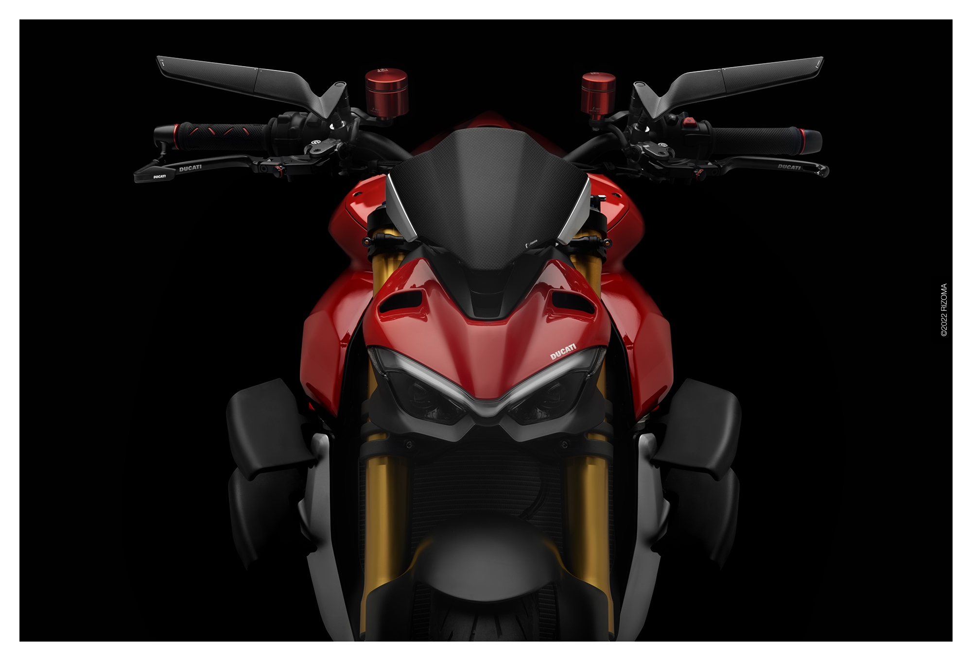 Rizoma Stealth Naked Mirror Adapter - RevZilla