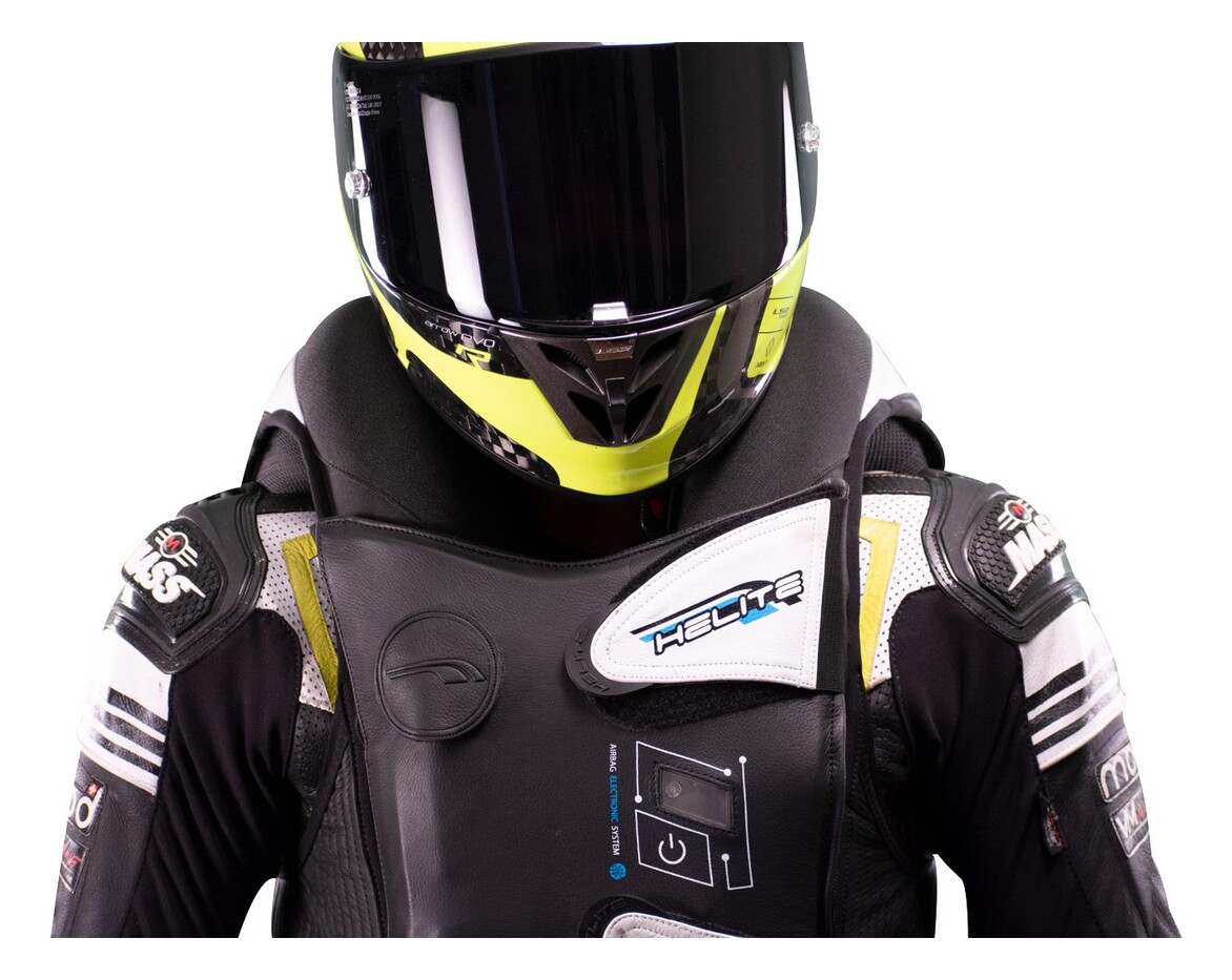 Helite E-GP Air Track Airbag Vest RevZilla