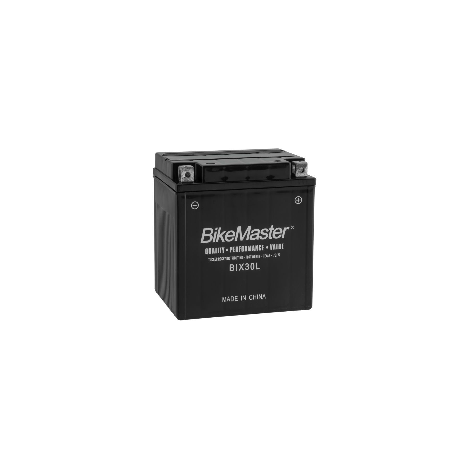BikeMaster BIX30L-BS High-Performance Maintenance Free Battery