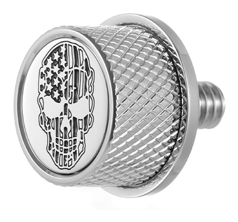 Figurati Designs Seat Mounting Knob For Harley Skull Flag