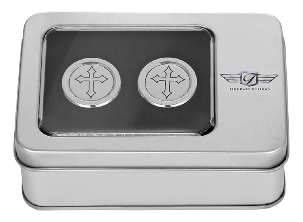 Figurati Designs Docking Hardware Covers For Harley Black / Wide Cross