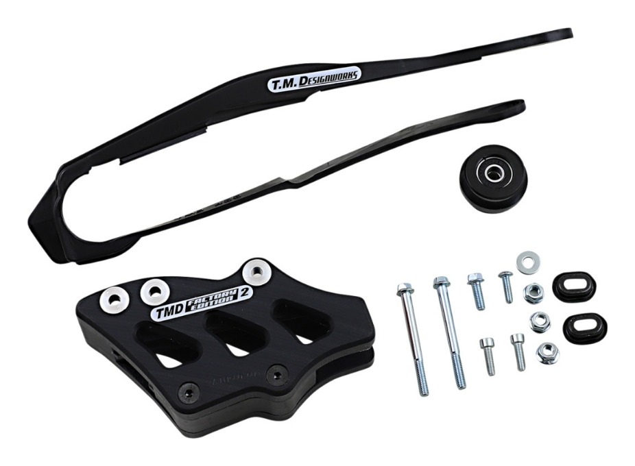 TM Designworks Multi-Purpose Chain Slide-N-Guide Kit Honda CRF450R / CRF450X 2007-2017 With Factory Edition 2 Rear Guide