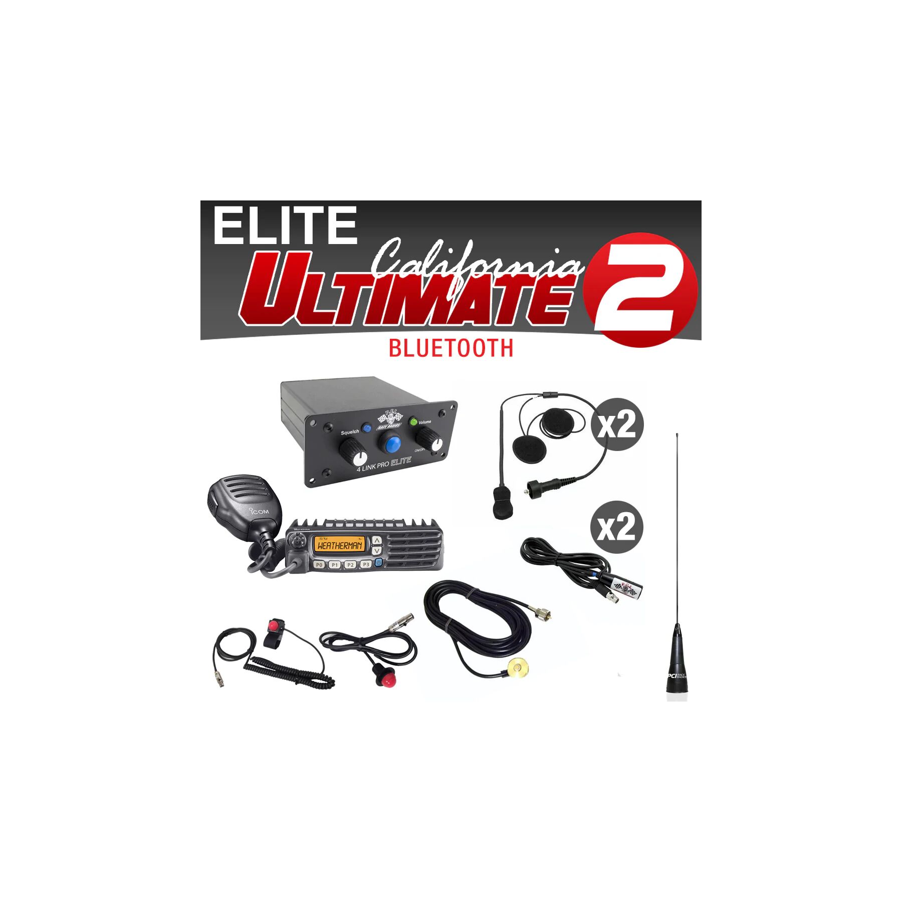 PCI Race Radios Elite California Ultimate 2