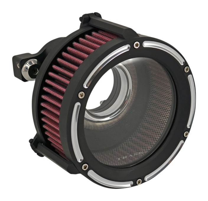 Trask Assault Charge High Flow Air Cleaner For Harley - RevZilla
