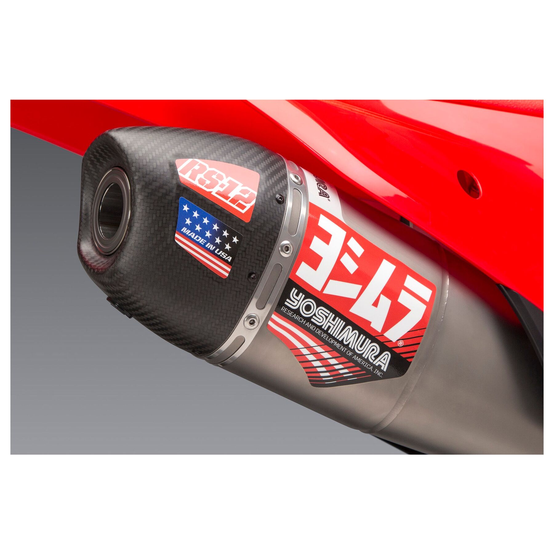 Yoshimura RS-12 Replacement Muffler Decal Set