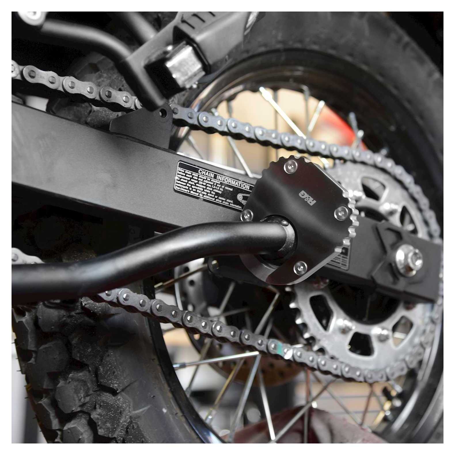 R&G Racing Kickstand Foot Kawasaki KLR650 2022 RevZilla