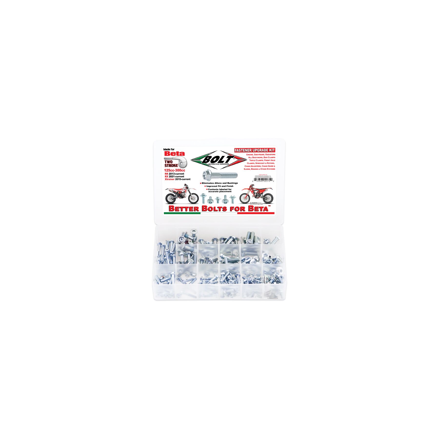 Bolt Hardware Two Stroke Pro Pack Beta 125cc-300cc