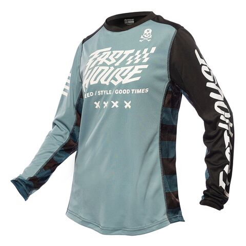 Fasthouse Youth Girl's Grindhouse Rufio Jersey (Youth XS and Youth SM)