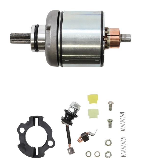Moose Racing Starter Motor Rebuild Kit Kawasaki KLX140 / L / R / RL / RF / G 20082025 RevZilla