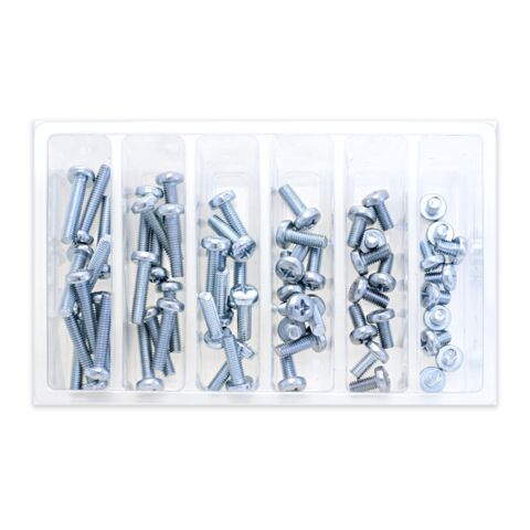 Bolt Hardware M6 Pan Head Phillips Assortment